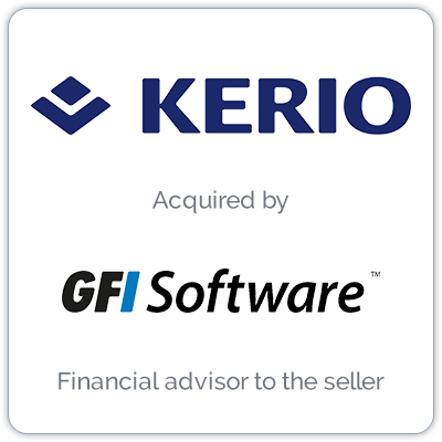 Kerio Technologies provides collaboration software and unified threat management for small and medium organizations.
