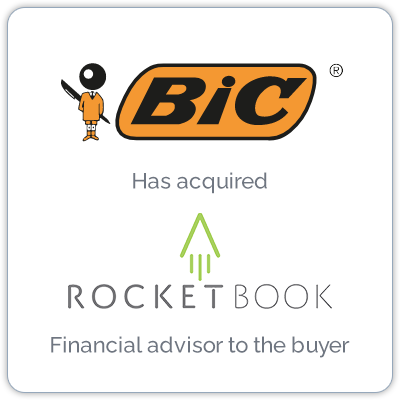 BIC, the world leader in stationery, with its acquisition of Rocketbook, the leading smart reusable notebook brand, brings together analog and digital writing